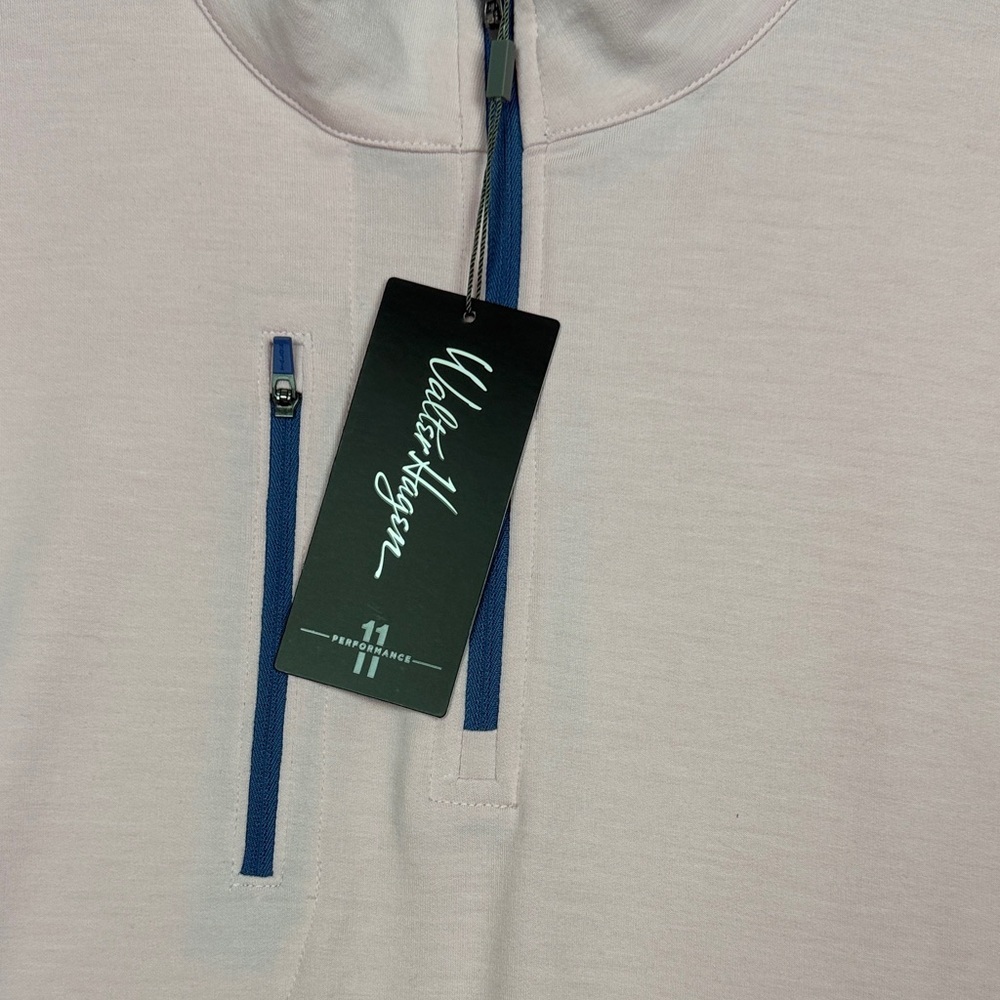 Walter Hagen Light Pink Quarter-Zip Pullover XXL NWT! - Picture 2 of 6